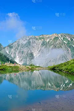 长野白波的四郎马山和浜池