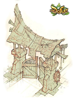 你好十三采集到场景黑白稿