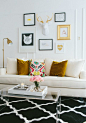 Living room makeover | the everygirl: