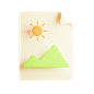 Fill Color 3D Icon