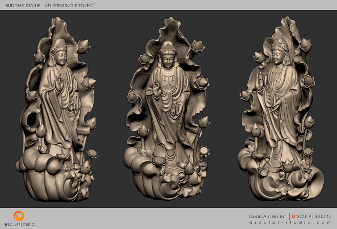 Buddha Statue - 3D P...