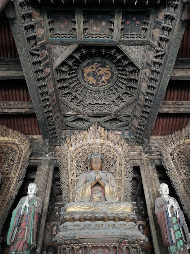 大同善化寺的佛像
