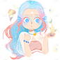人物插画-女孩