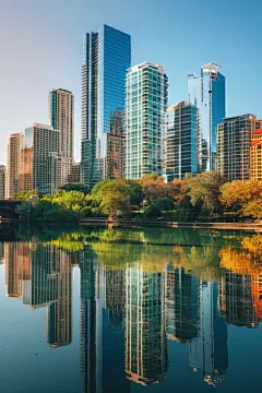 现代化海滨城市图片