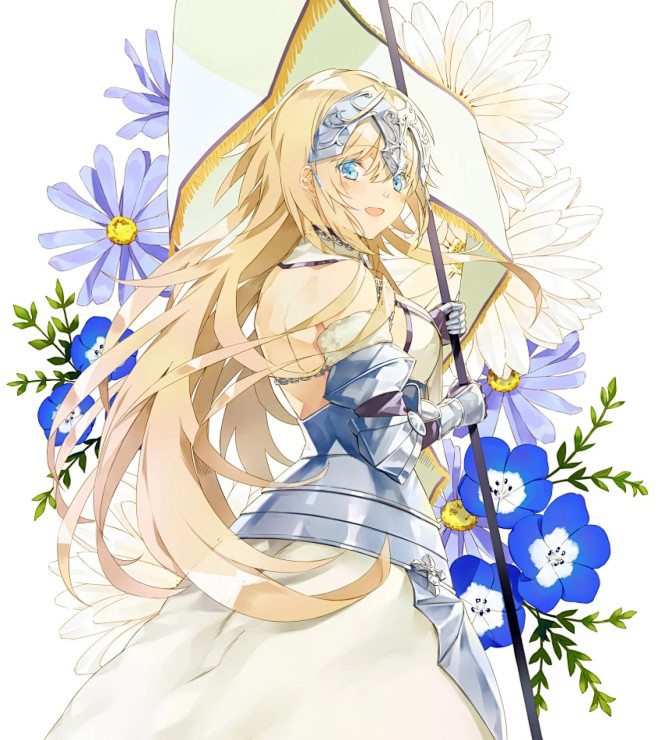 【FGO插画赏】主啊，谨将此身托付于你!...
