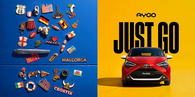 Toyota Aygo with Ric...