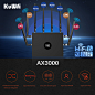 KuWFi 5G Outdoors Wifi Router 3000Mbps Long Range Wireless WiFi 6 Dual Band 2.4Ghz&5.8Ghz With Gigabit Port IP66 Waterproof - AliExpress 7