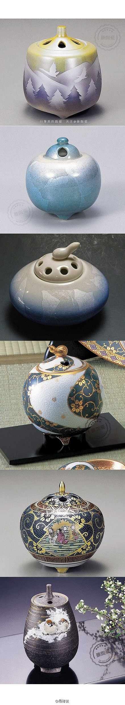 九谷烧”是彩绘瓷器（“烧”是日文中陶瓷的...