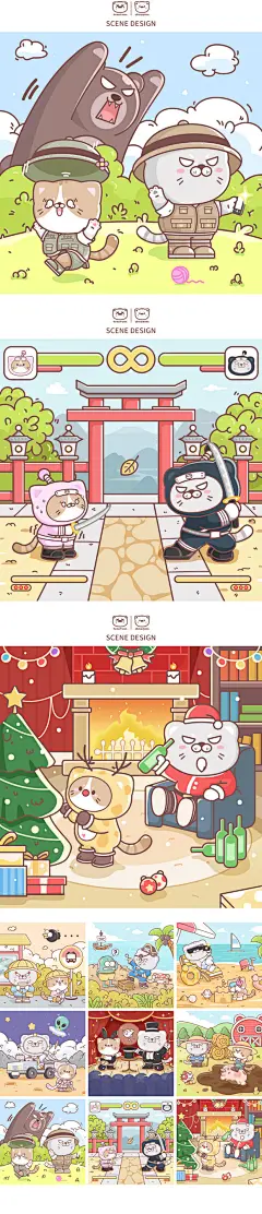 团团炒面ip卡通形象设计 | 暖雀网-吉祥物设计/ip设计/卡通人物/卡通形象设计/卡通品牌设计平台