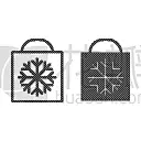 符号,雪花,线条,礼品袋子,分离着色,轮廓,华丽的,商务,电子邮件