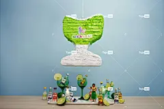 绿色和白色的乌龟雕像