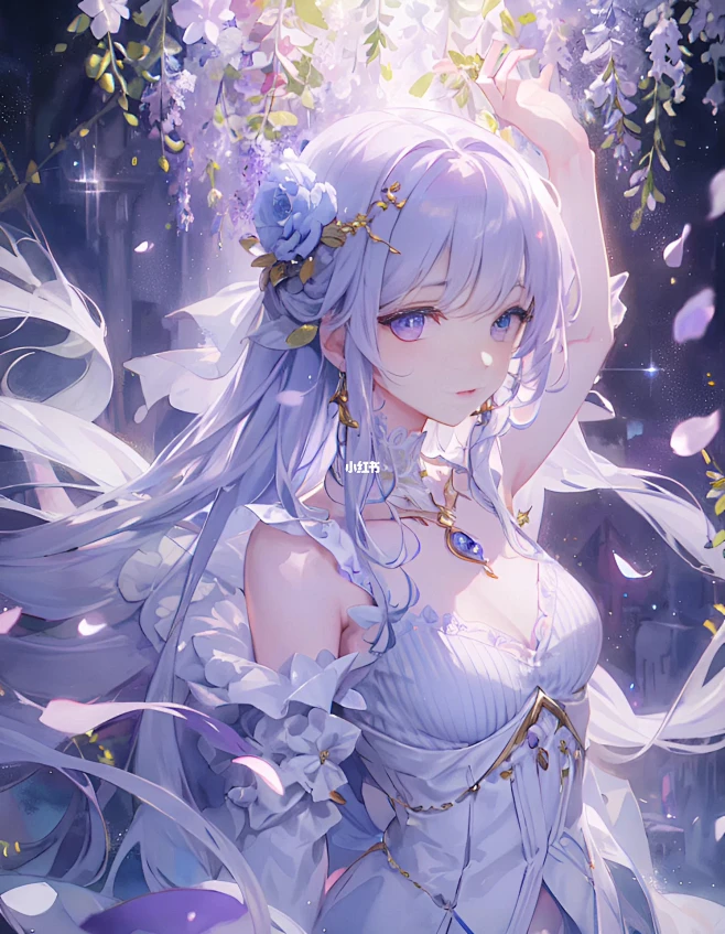 Ai 画作 梦幻女生头像～