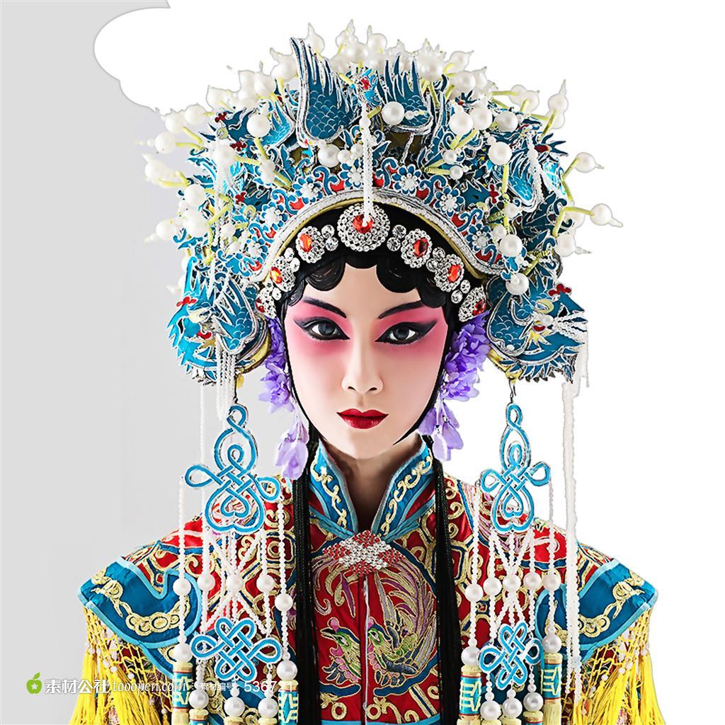 旦角 美丽的京剧旦角