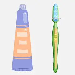 卡通刷牙工具插画图片大小2000x2000px 图片尺寸340.16 KB 来自PNG搜索网 pngss.com 免费免扣png素材下载！卡通手绘#卡通牙膏#卡通牙刷#绿色牙刷#刷牙#牙齿护理#牙齿美白#
