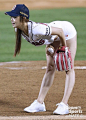 棒球,韩国,运动女孩