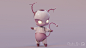 Spark the Little Robot, Christina Rose Ryan : Hey guys,
So excited to finally share the Spark all fully textured! 
I've grown quite fond of this little character, and may have to look at a proper rig for animation at some point in the future :) 
For the m