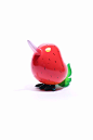 Kewii Strawberry Edition By Too Natthapong Greenie & Elfie x Unbox Industries Online Release : From the artist who bought you the fantastic "Greenie & Elfie" Thai artist Too Natthapong is set to release the all-new edition of his "K