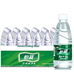 怡宝纯净水 饮用水 矿泉水330mlx2.