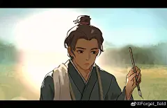 古言·唯美·古风 帅气 插画壁纸  显微镜下的大明  帅家默  张若昀  图来自网络（见水印）