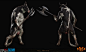 little-red-zombies-thecowking-textured-1-a