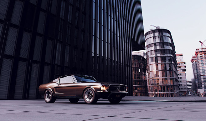 Ford Mustang CGI