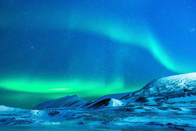 冰川,奥罗拉,北极光,4K风景图片壁纸-...