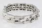 BOUCHERON Art Deco Platinum Diamond Escalator Bracelet image 2