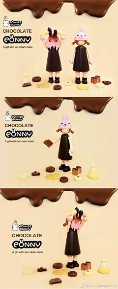 BonnieBunny10月5日上海世博展览馆#SHCC# 的展位在6C01哦！展会限定绚丽的Jelly Bunny限量30只，另首发新款玩具冰淇淋兔女孩Ponnie，原色版和巧克力特别版（限量500套），购买玩具赠送插画明信片和贴纸套装哦！所有玩具均当日线上线下同步发售，更展示往期所有作品，设计师三天全在，快来找我们玩吧！ ​​​​...展开全文c
