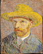 Self-Portrait with a Straw Hat
