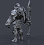 Hercules Skin for SMITE, David Riddle : Another Smite Skin I made the Hi poly for, done entirely in ZBrush