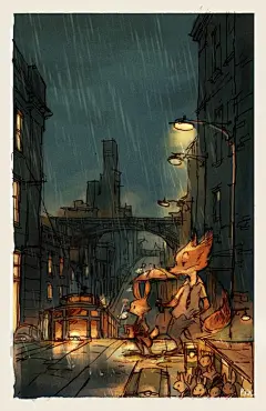 #Zootopia# #疯狂动物城# #动画# #电影# #手绘# #同人# #人设# #经典# #海报# #Q版#