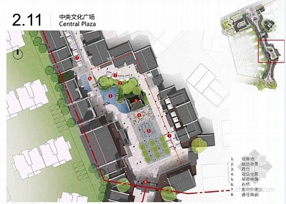 文化广场效果图