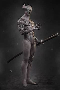 六撇采集到战士武士