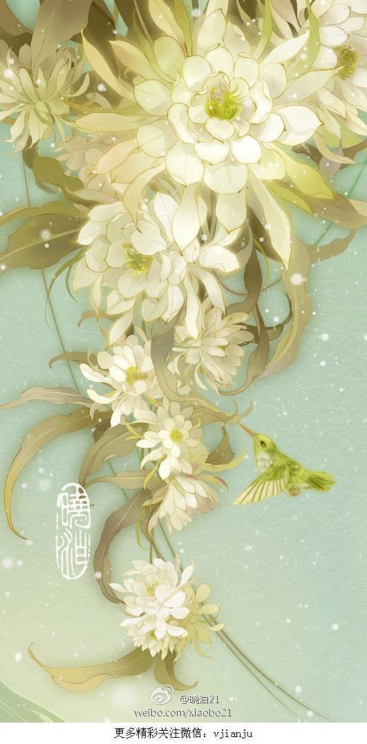 【古图专帖】——『手绘系列』——花草树木...