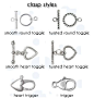 different styles of vintage clasps - Google Search: 