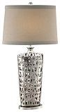 Flat Weave Table Lamp - contemporary - Table Lamps - Fratantoni Lifestyles