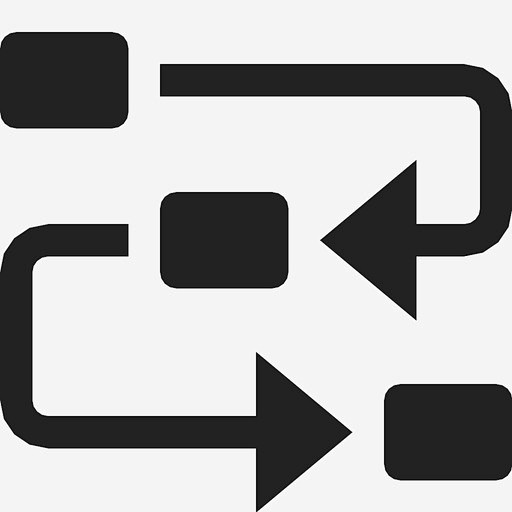 方法论图表流程图图标_88ICON https://88icon.com 方法论 图表 流程图 通量 过程 顺序 步骤 时间线