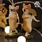 XiaoT预售 包邮 YENDAR盒蛋 ANIMAL LIFE 动物生活 舞蹈大师狗 犬-淘宝网