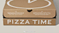 分享一组富有创意和设计感的PIZZA披萨包装 ​​​​