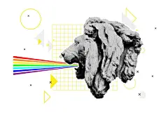 49款复古嘻哈朋克半调马赛克酸性雕塑拼贴画图片Ai矢量设计素材-淘宝网