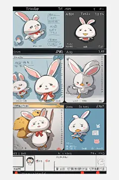 数字艺术多格漫画卡通漫画漫画手绘漫画手绘-众图网