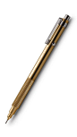 MANUFACTUM – Brass retracting tip mechanical pencil, 0.5mm.