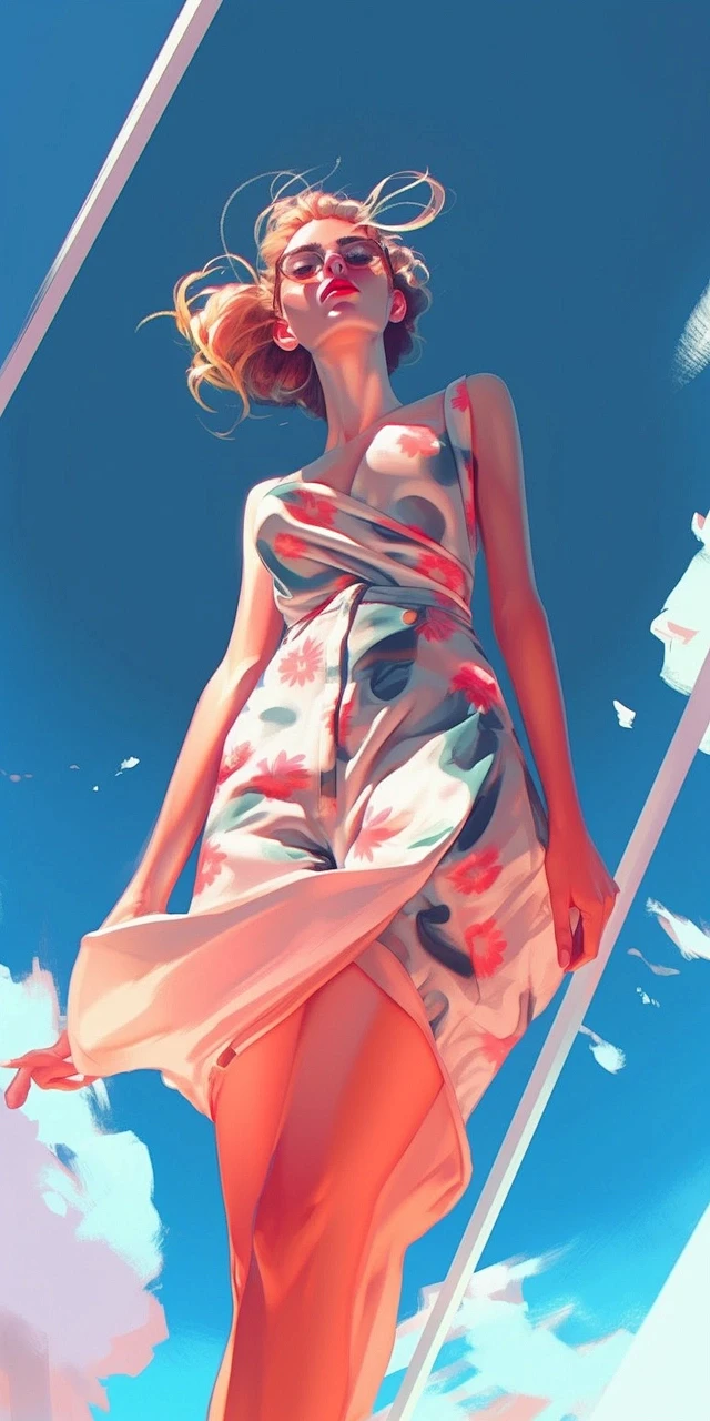Extremely low angle,...
