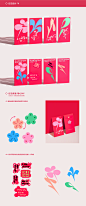 3D gift package Packaging packaging design 包装设计 品牌设计 平面设计 春节