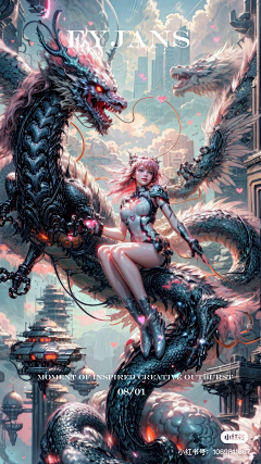 Thirtycn采集到AI插画-厚涂