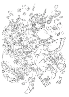 #线稿#全身漫画卡通人物绘画
@灬小狮子灬