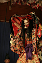Japanese Kagura theater   Kabuki - traditional Japanese opera, more similar to the Chinese then Europen opera