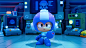 Mega Man : A wee Mega Man scene... Done in Blender Eevee