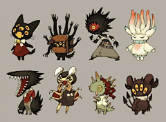 YuAn-MA采集到角色设计-怪物动物
