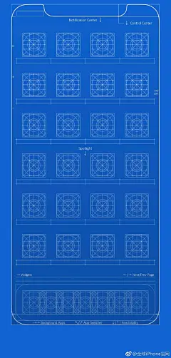 刚找到的这个iPhone X的壁纸，简直完美，试试看 ​​​​
